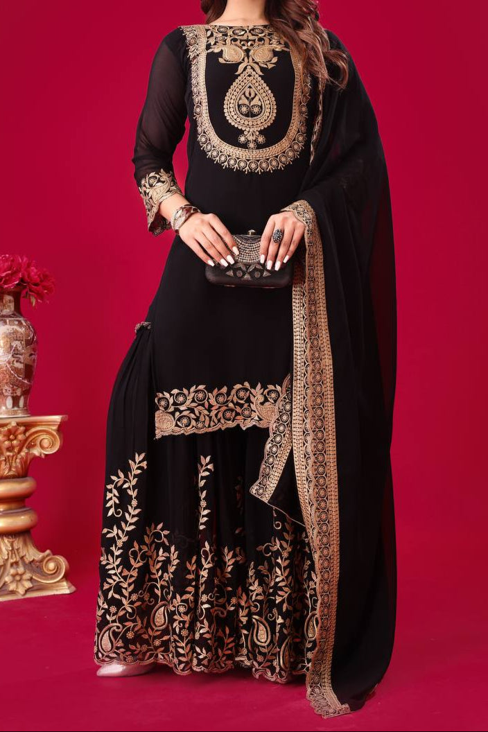 Eid Special New Collection Gharara Suit Set