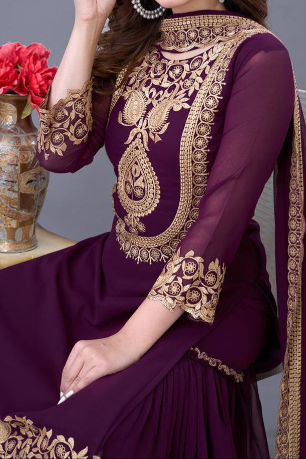 Eid Special New Collection Gharara Suit Set