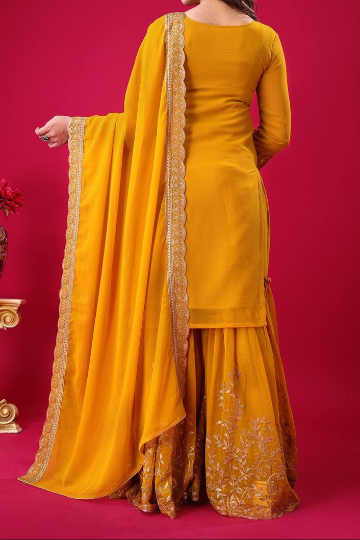 Eid Special New Collection Gharara Suit Set