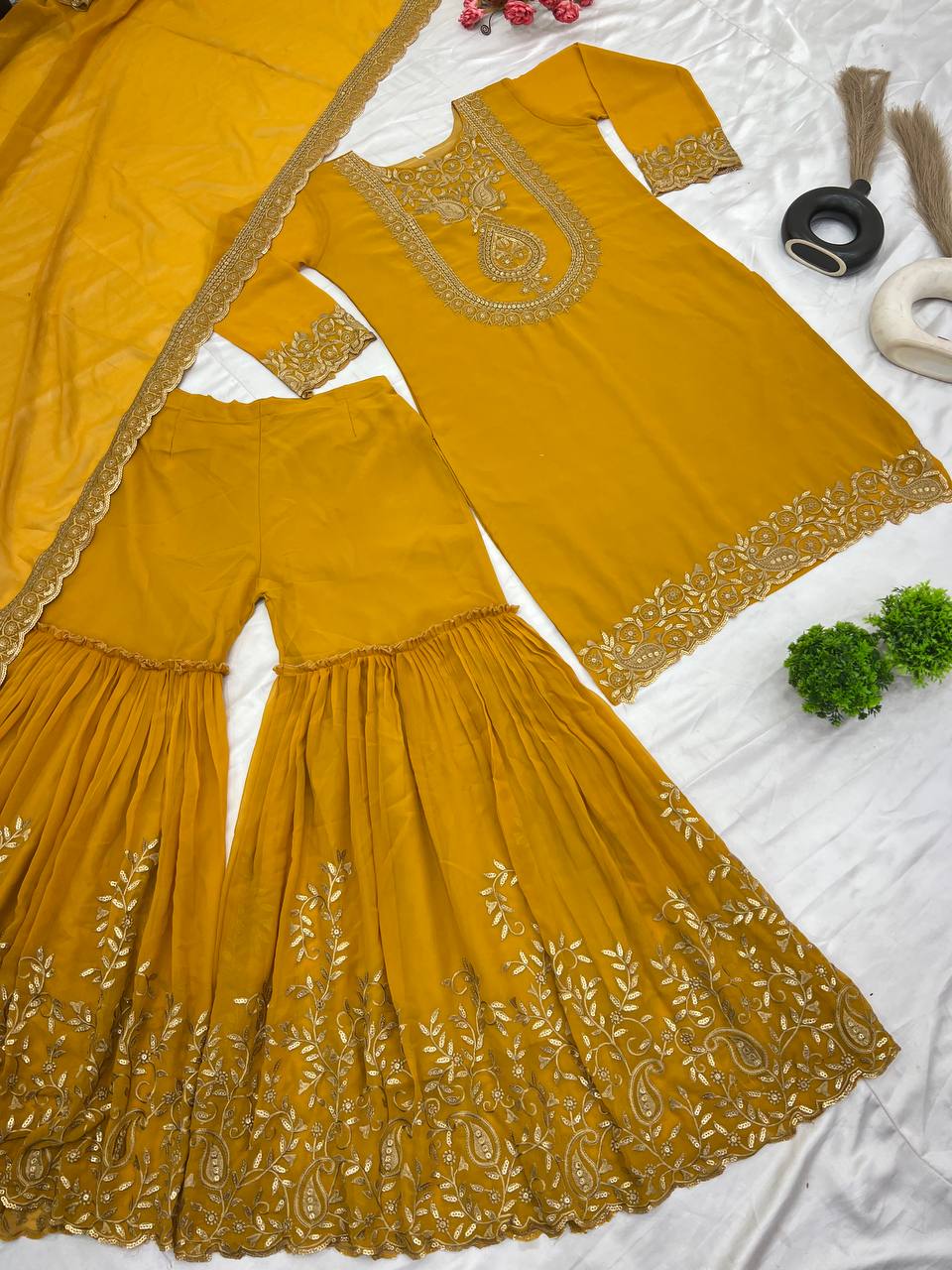Eid Special New Collection Gharara Suit Set