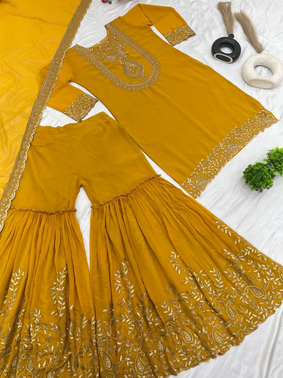 Eid Special New Collection Gharara Suit Set