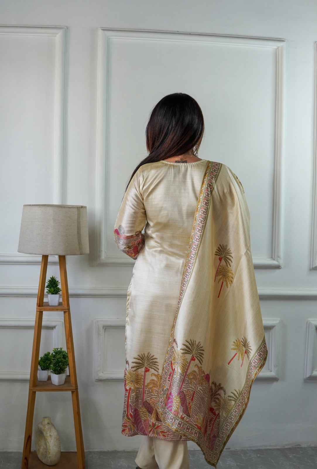 Summer Special Bits Machine Work & Digital Print Work Suit Set