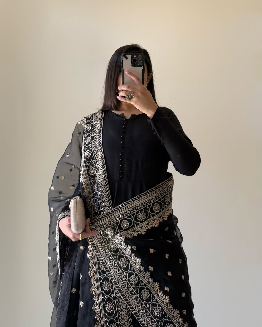 Ready To Wear Kurta With Palazzo And Dupatta Set