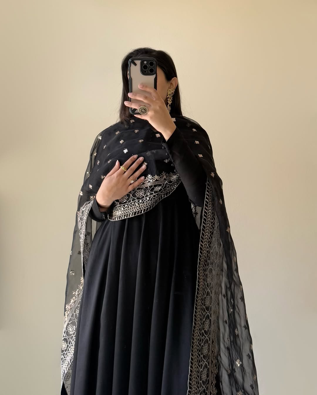 Ready To Wear Kurta With Palazzo And Dupatta Set
