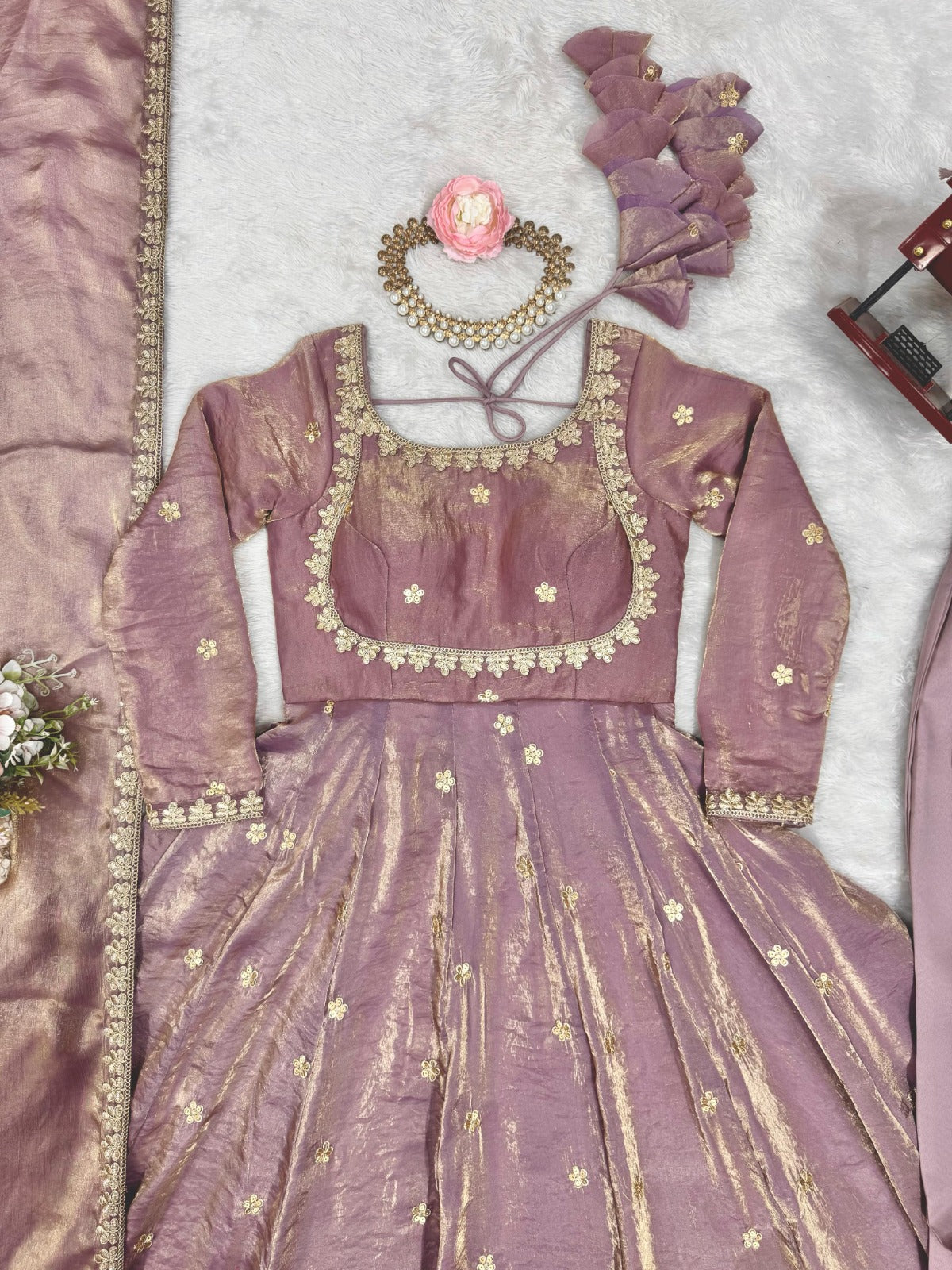New Coding With Sequence Work Anarkali Suit Set