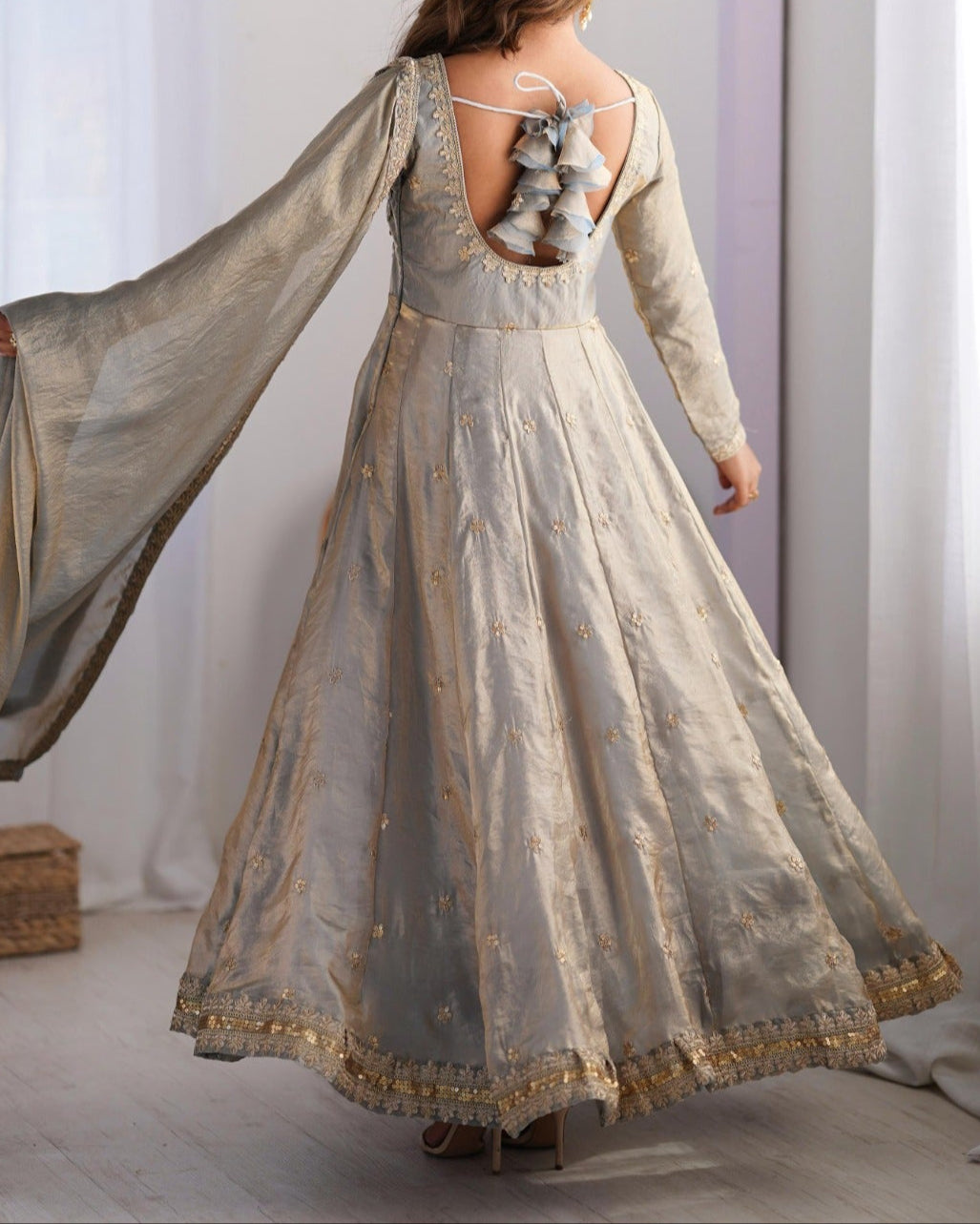 New Coding With Sequence Work Anarkali Suit Set