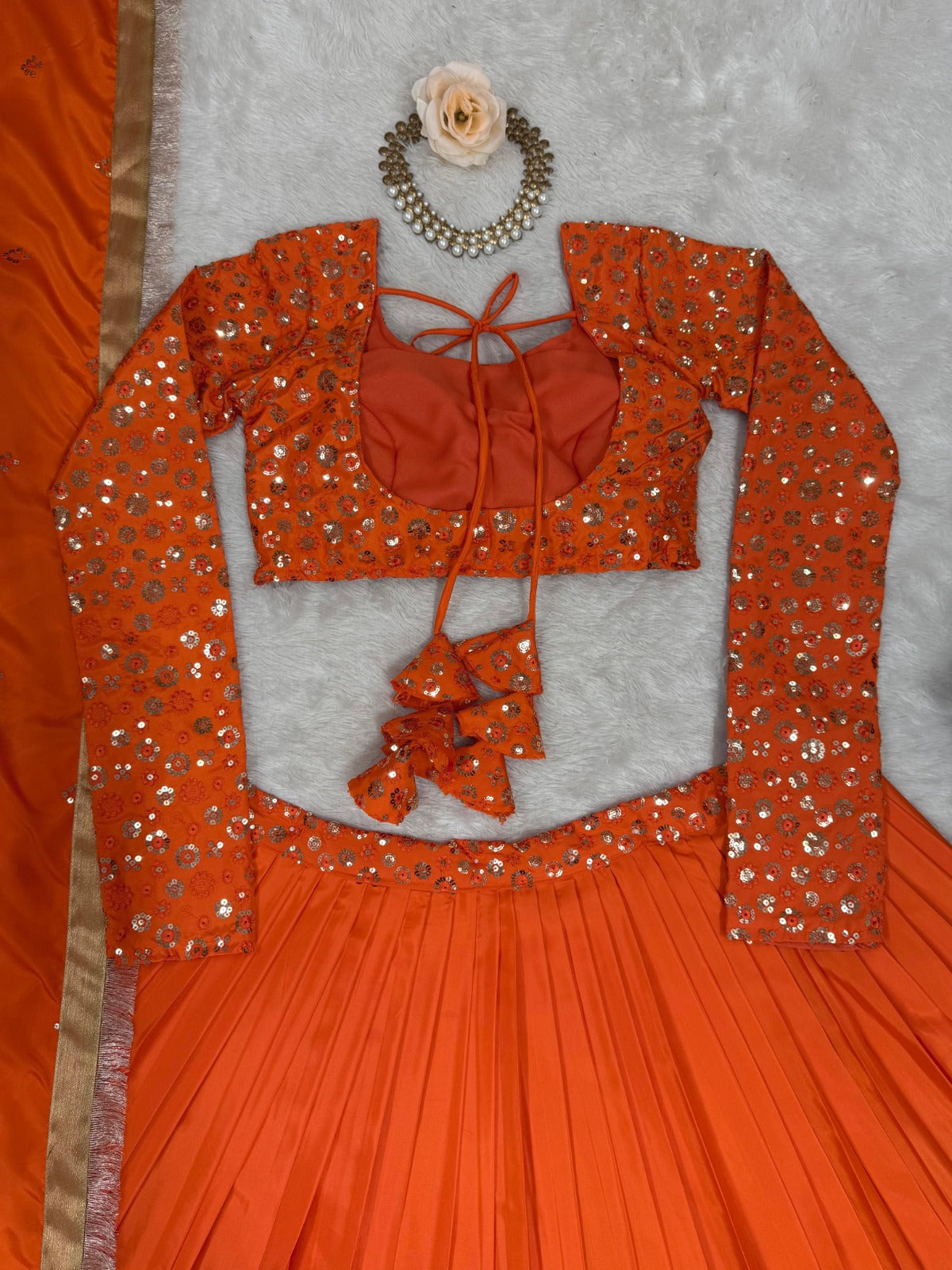 Wedding Special Thread With Sequence Work Lehenga Choli & Dupatta