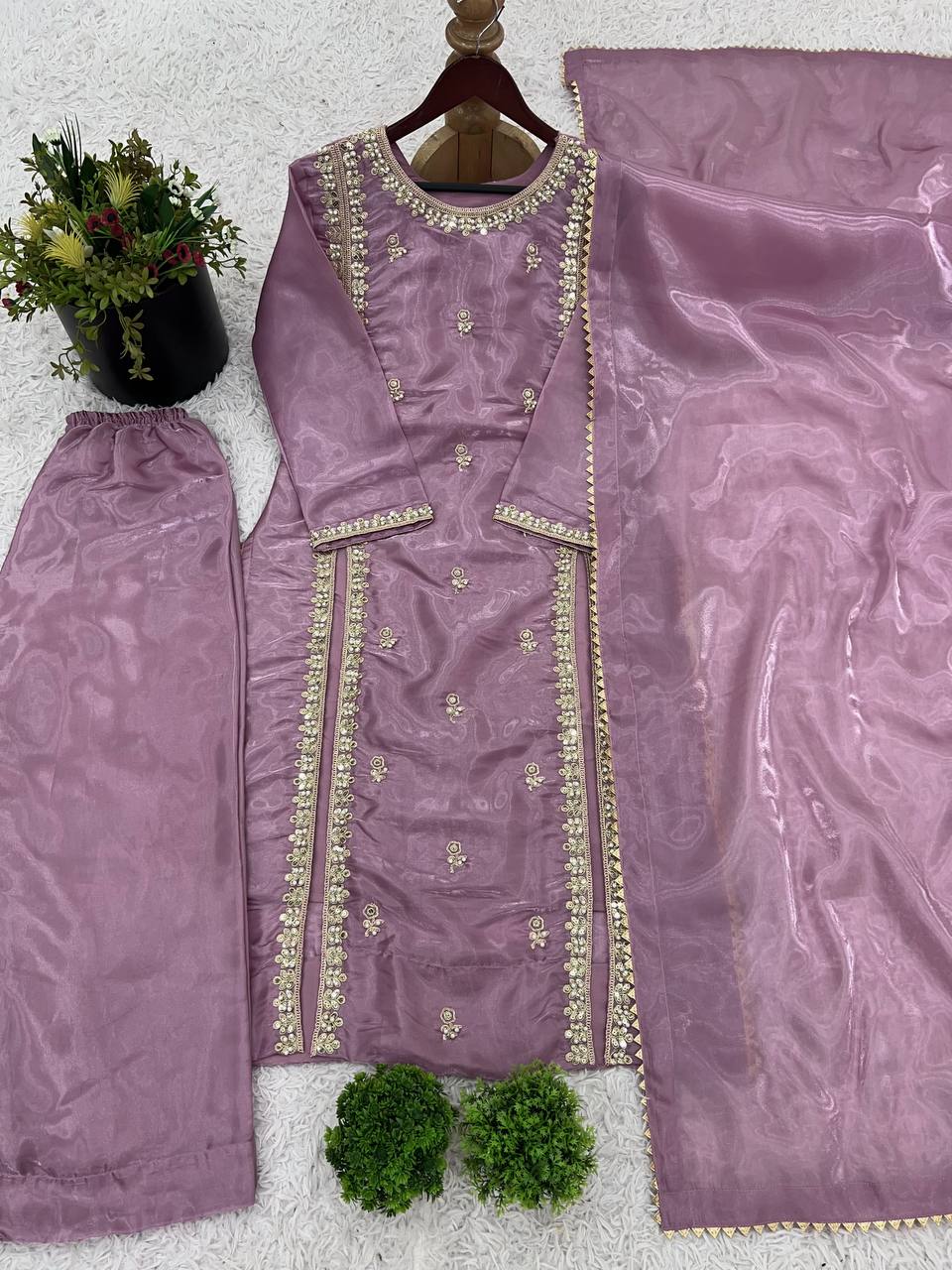 Pure Jimmy Choo Silk Suit Set