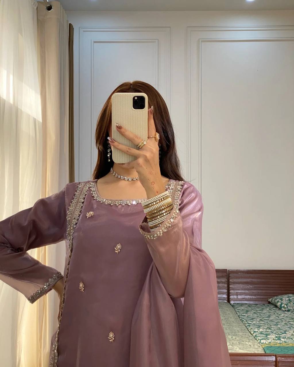Pure Jimmy Choo Silk Suit Set