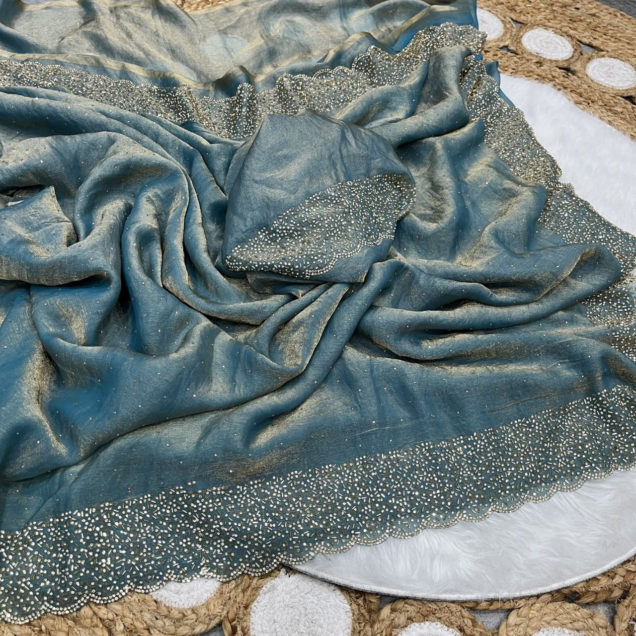 Wedding Special Jarkan Saree
