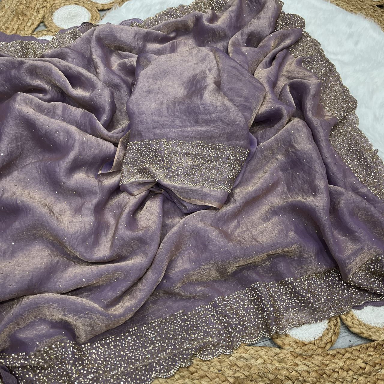 Wedding Special Jarkan Saree
