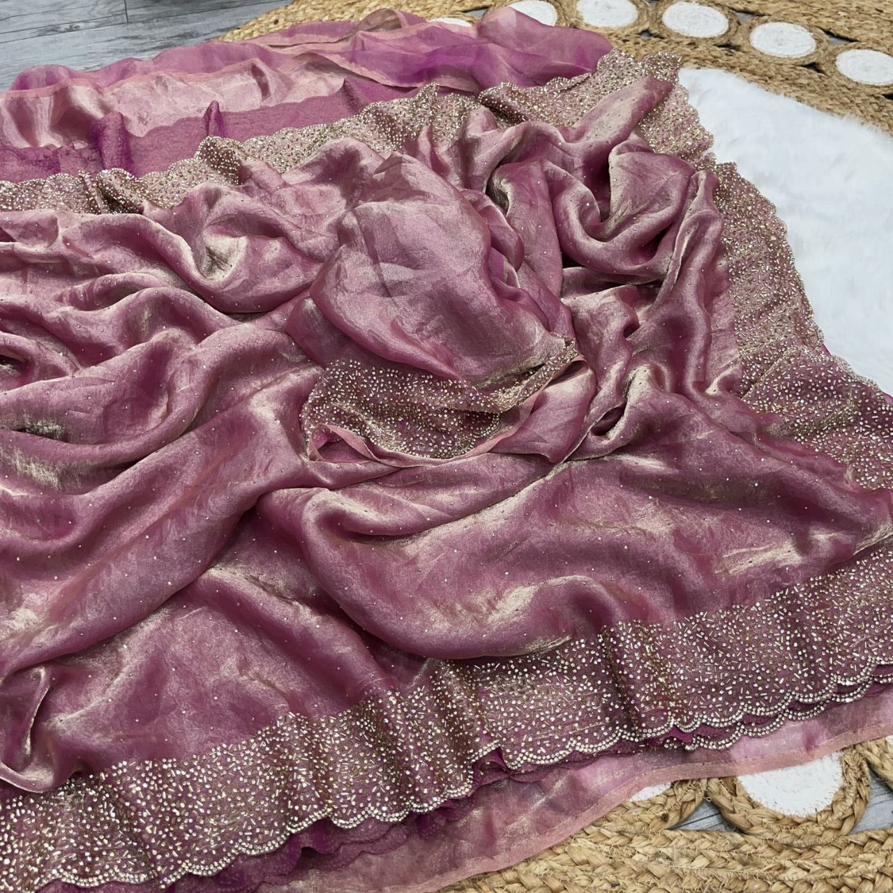 Wedding Special Jarkan Saree