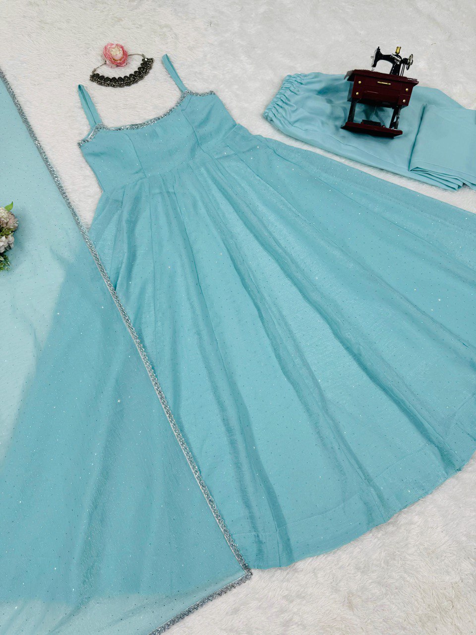 Wedding Special Fully Stitched Anarkali Suit Set