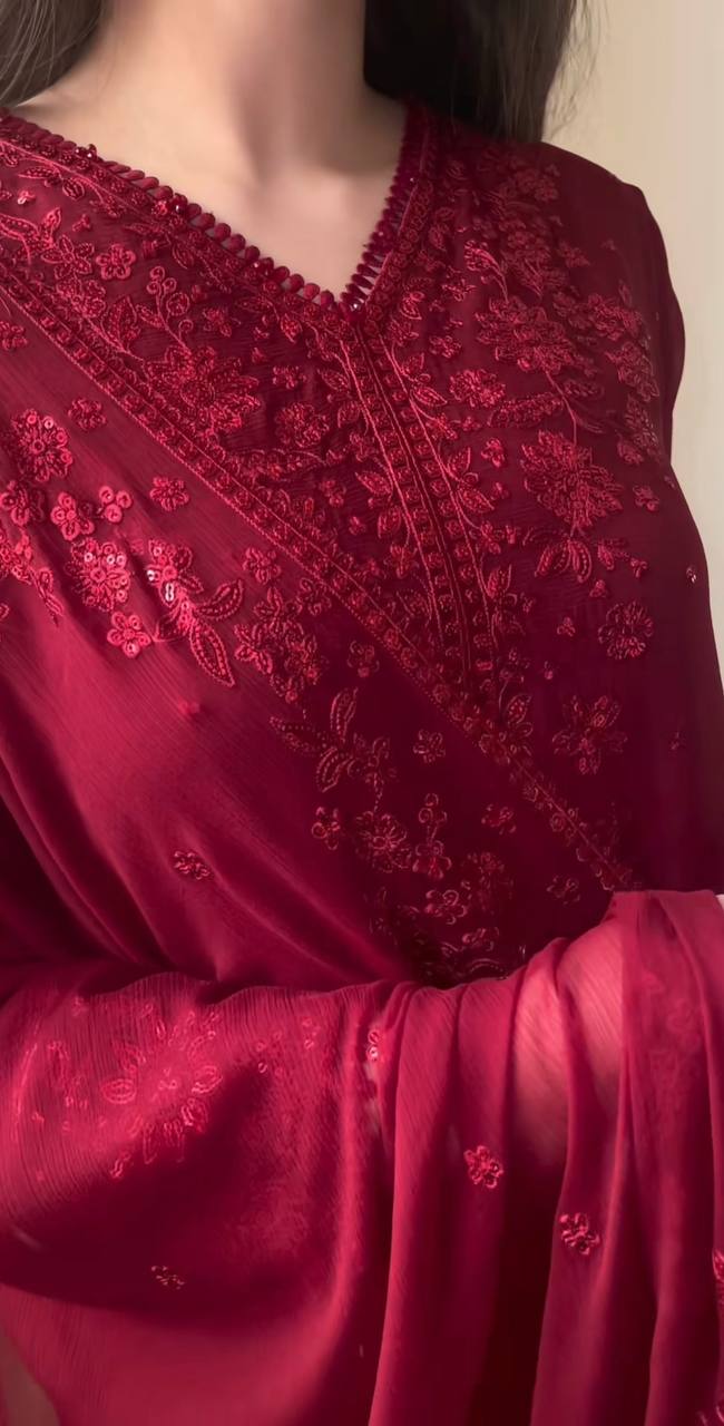 Ready To Wear Party Wear Pakistani Suit Set