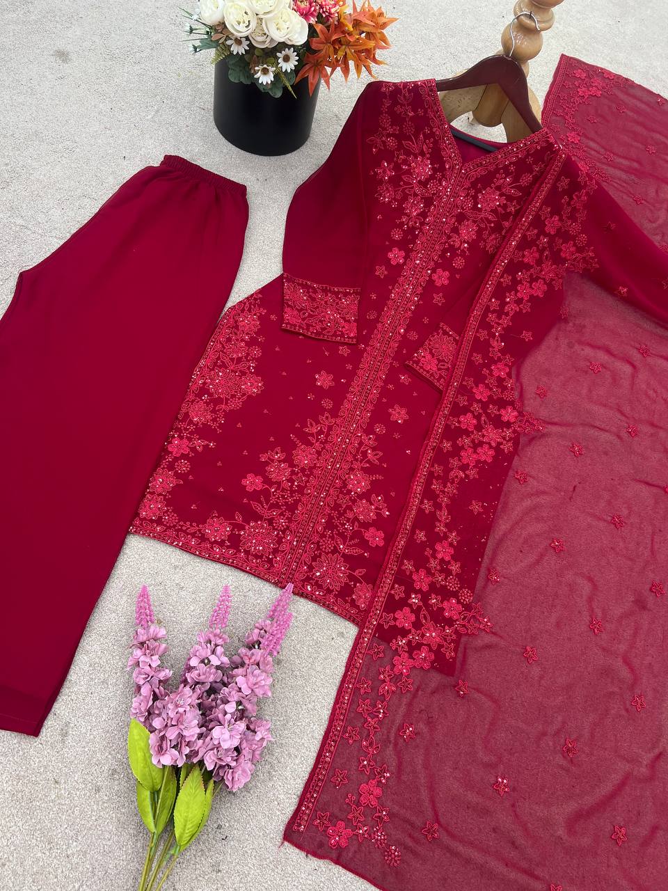 Ready To Wear Party Wear Pakistani Suit Set