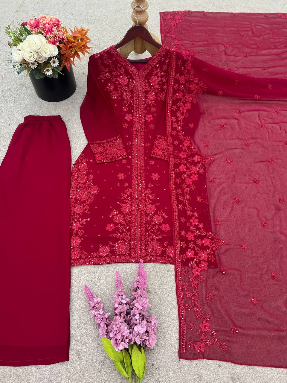 Ready To Wear Party Wear Pakistani Suit Set