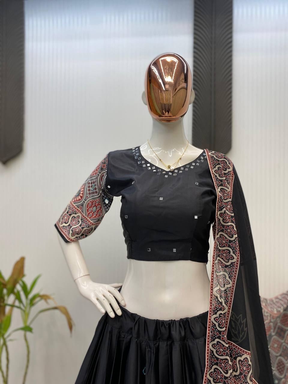 Navratri Season Exclusive Printed Full Stitched Lehenga Choli