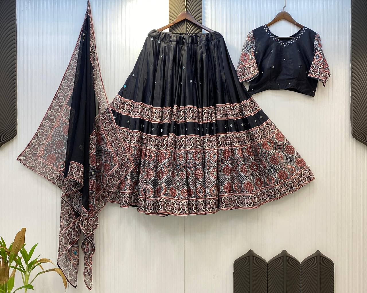 Navratri Season Exclusive Printed Full Stitched Lehenga Choli