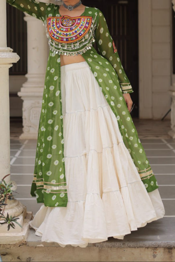Designer Kutchi Work Stylish Lehenga Choli