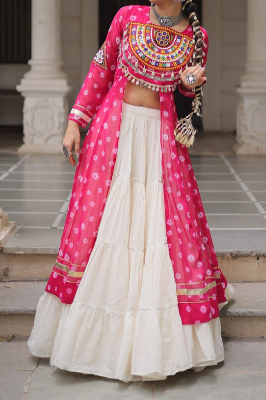 Designer Kutchi Work Stylish Lehenga Choli