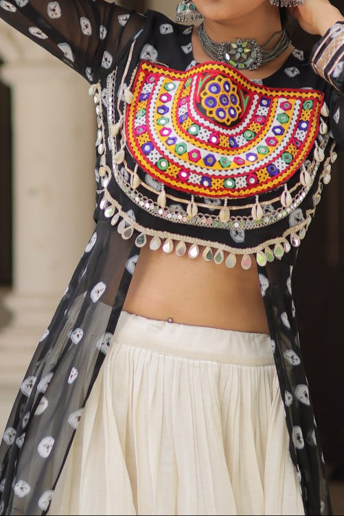 Designer Kutchi Work Stylish Lehenga Choli