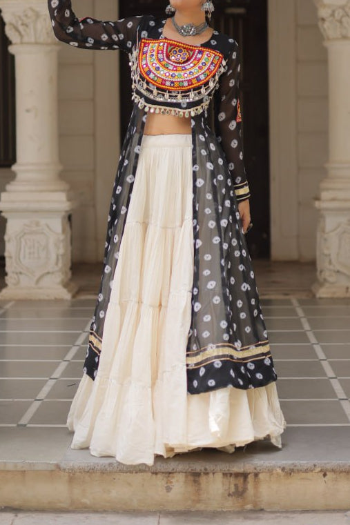 Designer Kutchi Work Stylish Lehenga Choli