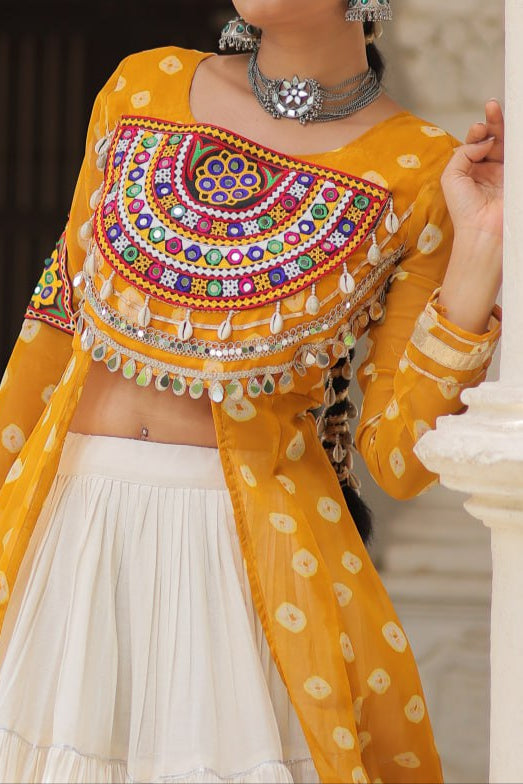 Designer Kutchi Work Stylish Lehenga Choli
