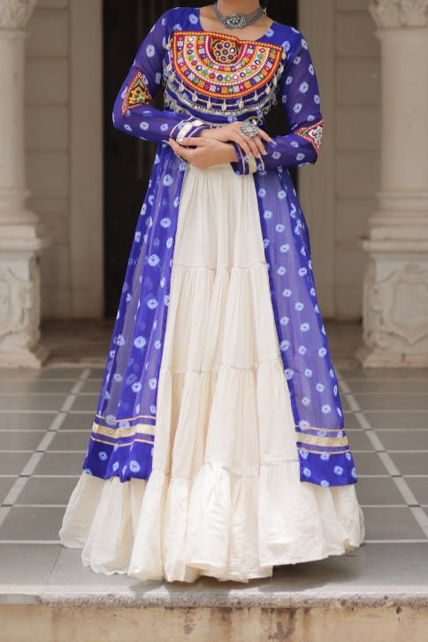 Designer Kutchi Work Stylish Lehenga Choli