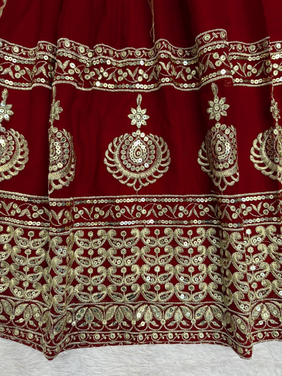 Party Wear Designer Thread with Sequence Work Anarkali Suit Set