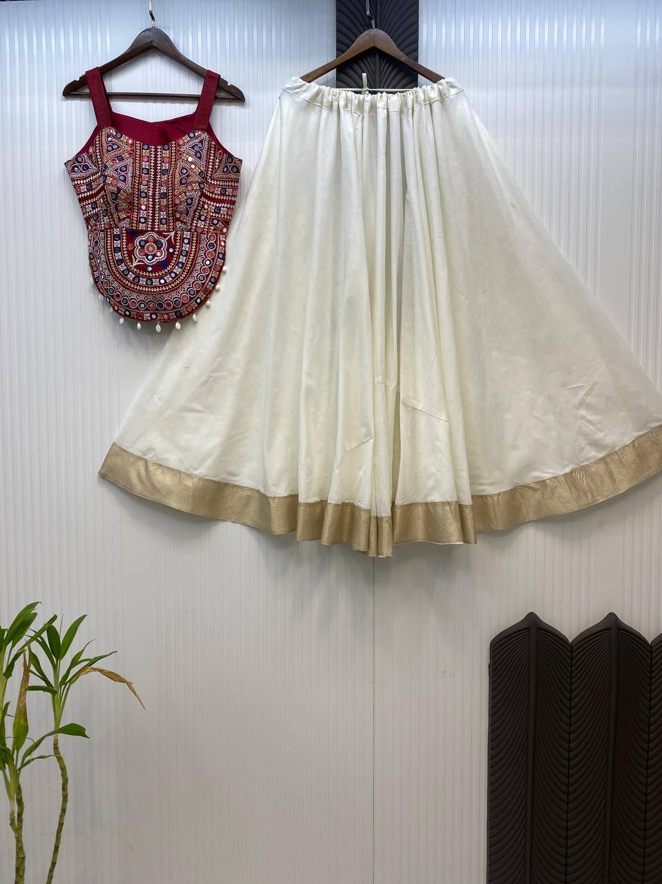 Navaratri Season Our Exclusive Full Stitched Lehenga Choli