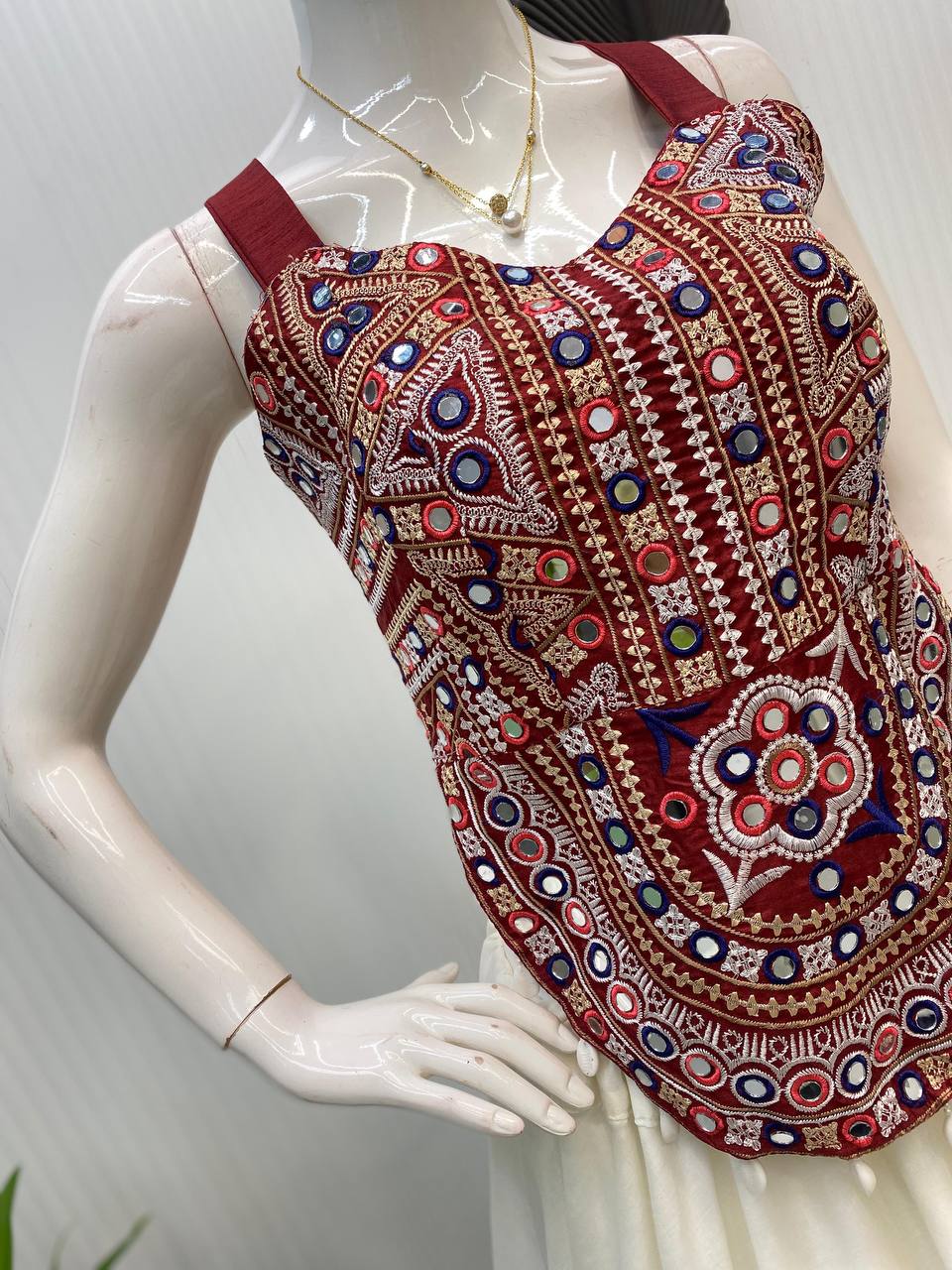 Navaratri Season Our Exclusive Full Stitched Lehenga Choli
