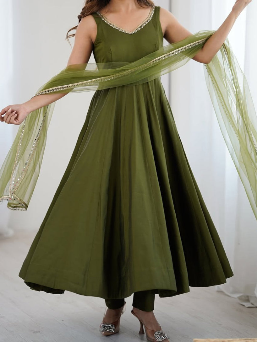 Beautiful Fancy Designer Anarkali Suit