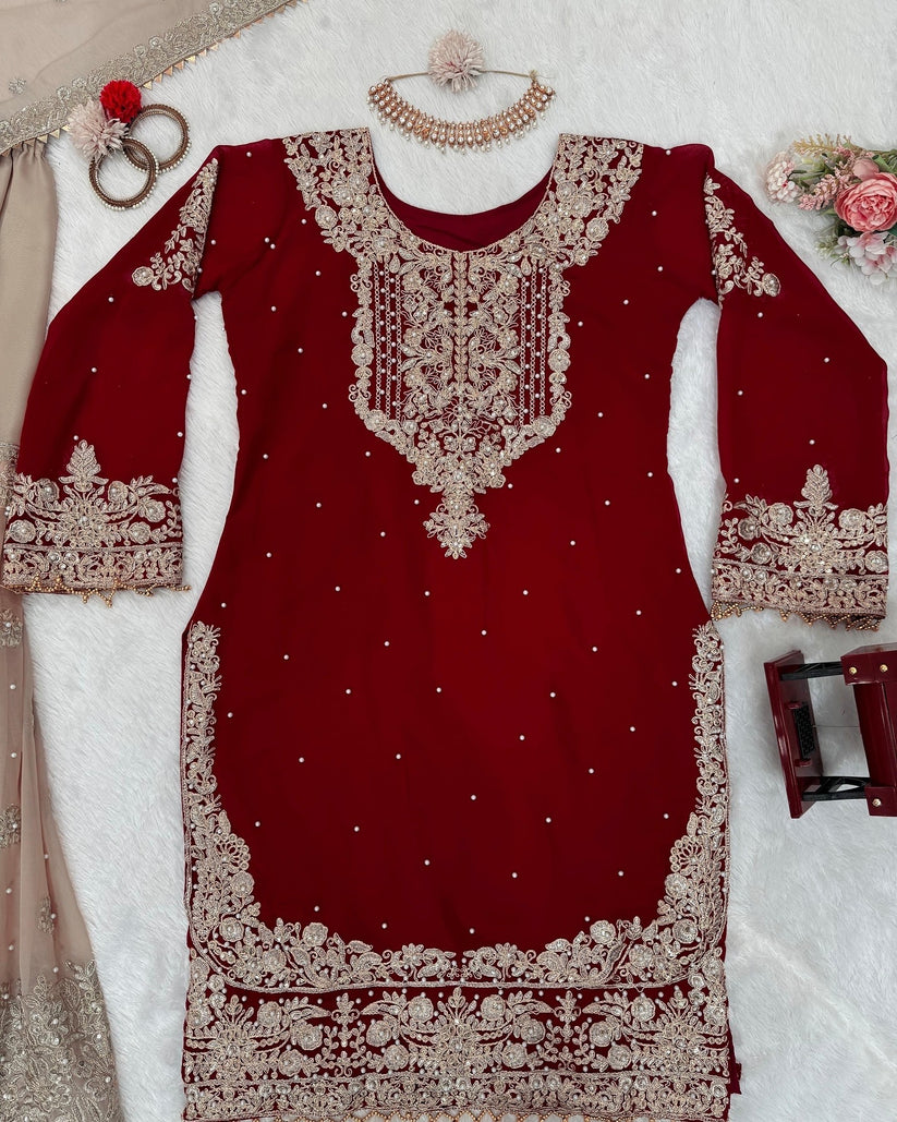 Wedding Special Designer Sharara Suit Set