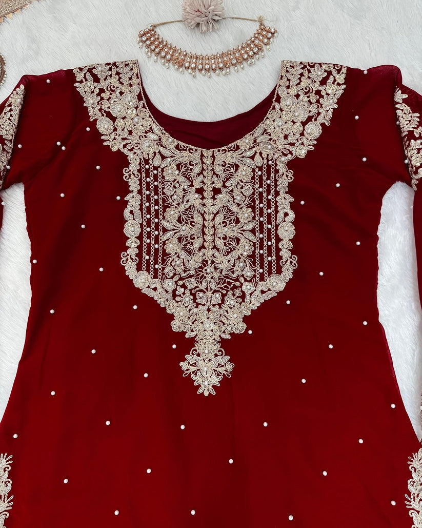 Wedding Special Designer Sharara Suit Set