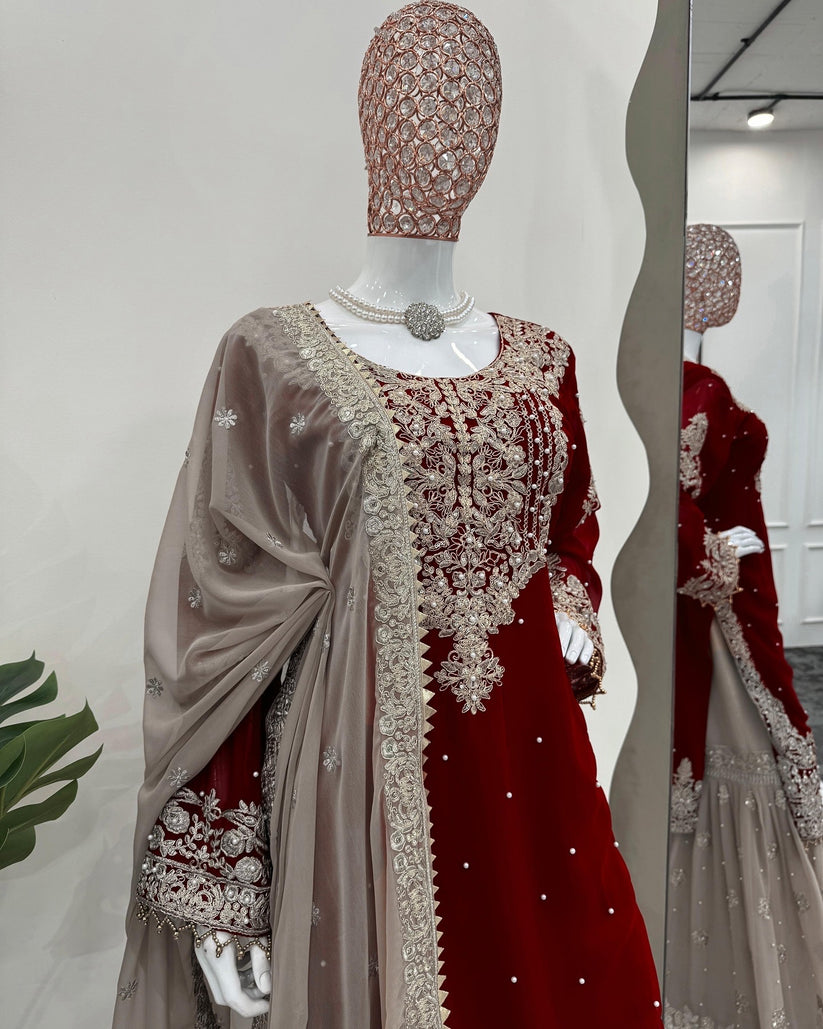 Wedding Special Designer Sharara Suit Set