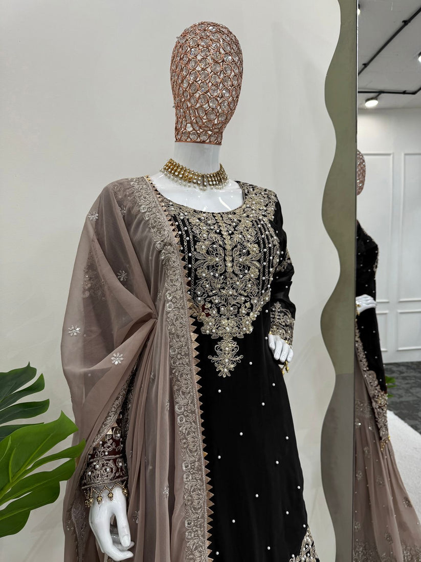 Wedding Special Designer Sharara Suit Set