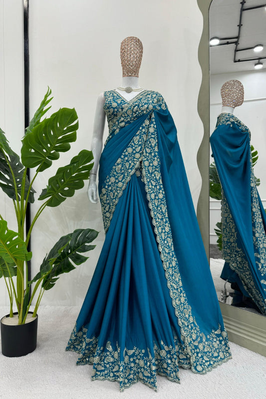 Designer Wedding Wear Saree