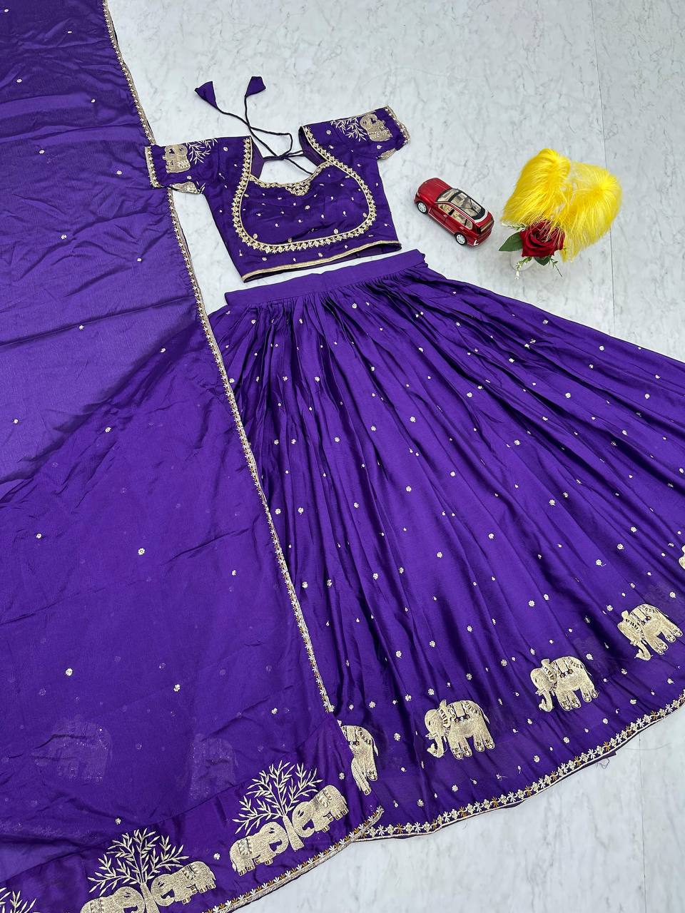 Wedding Special Fully Stitched Lehenga Choli