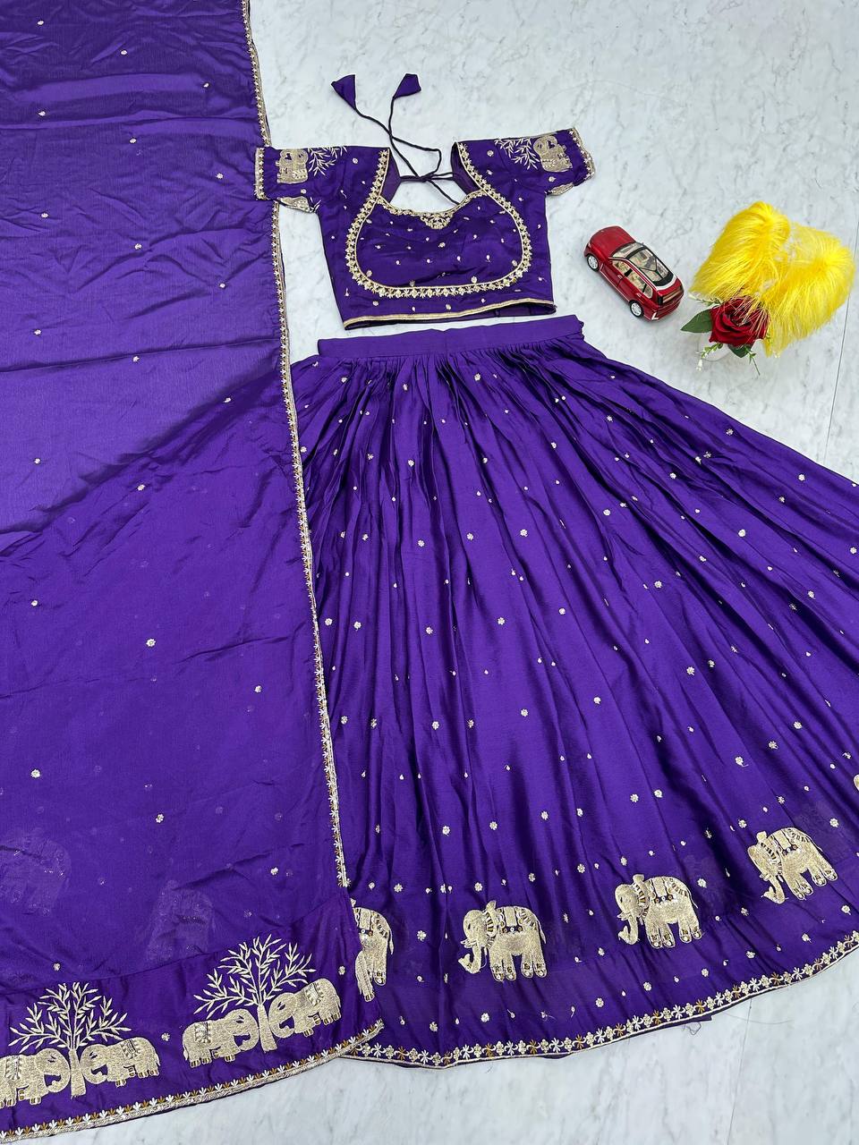 Wedding Special Fully Stitched Lehenga Choli