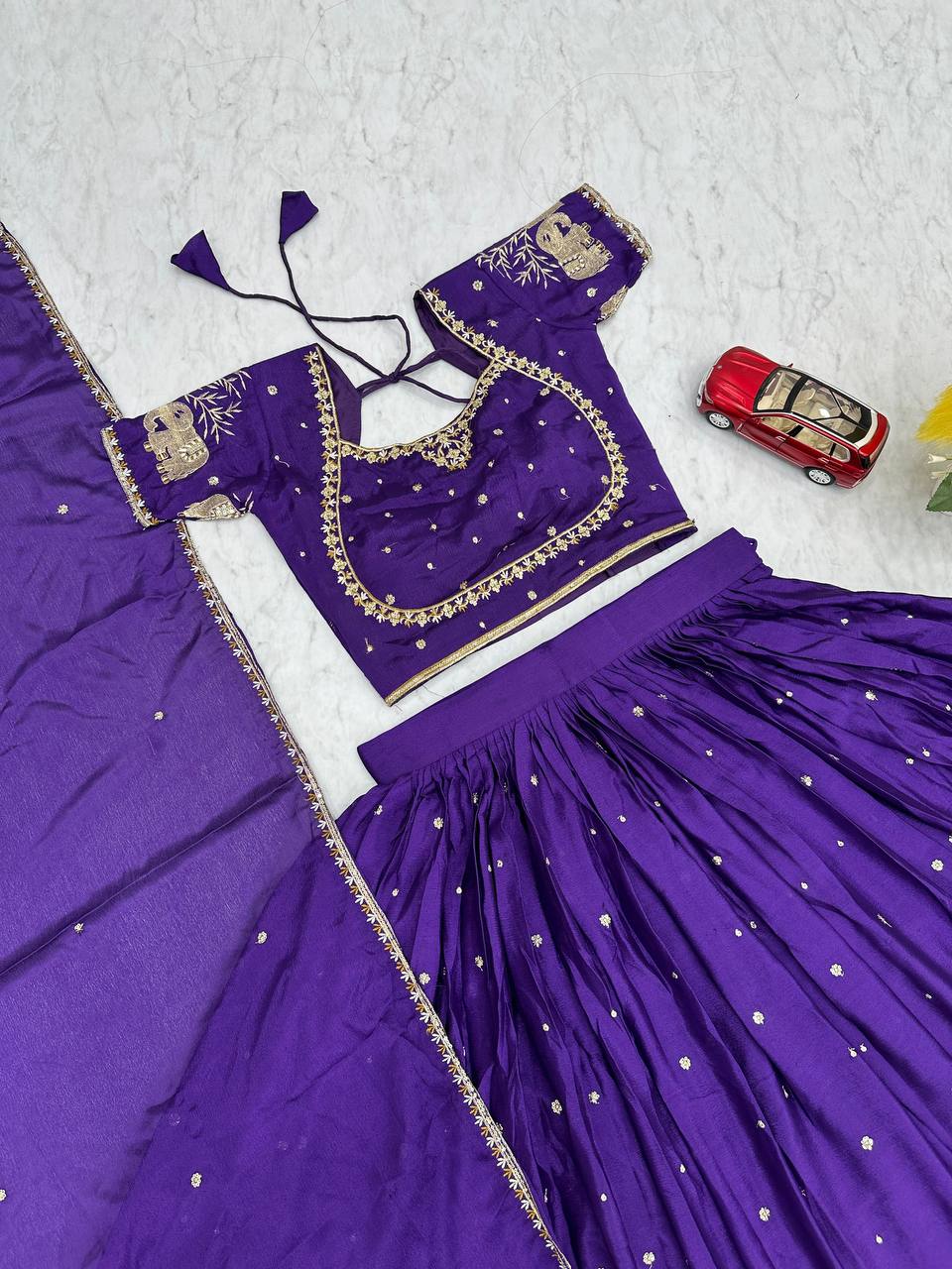 Wedding Special Fully Stitched Lehenga Choli