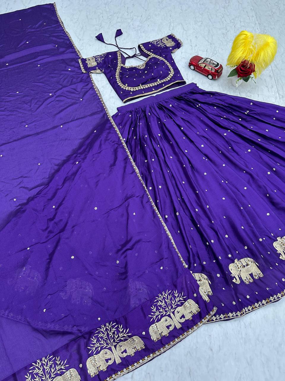 Wedding Special Fully Stitched Lehenga Choli