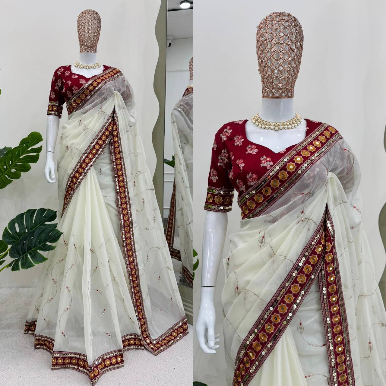 Tibby Silk Saree With Beautiful Blouse