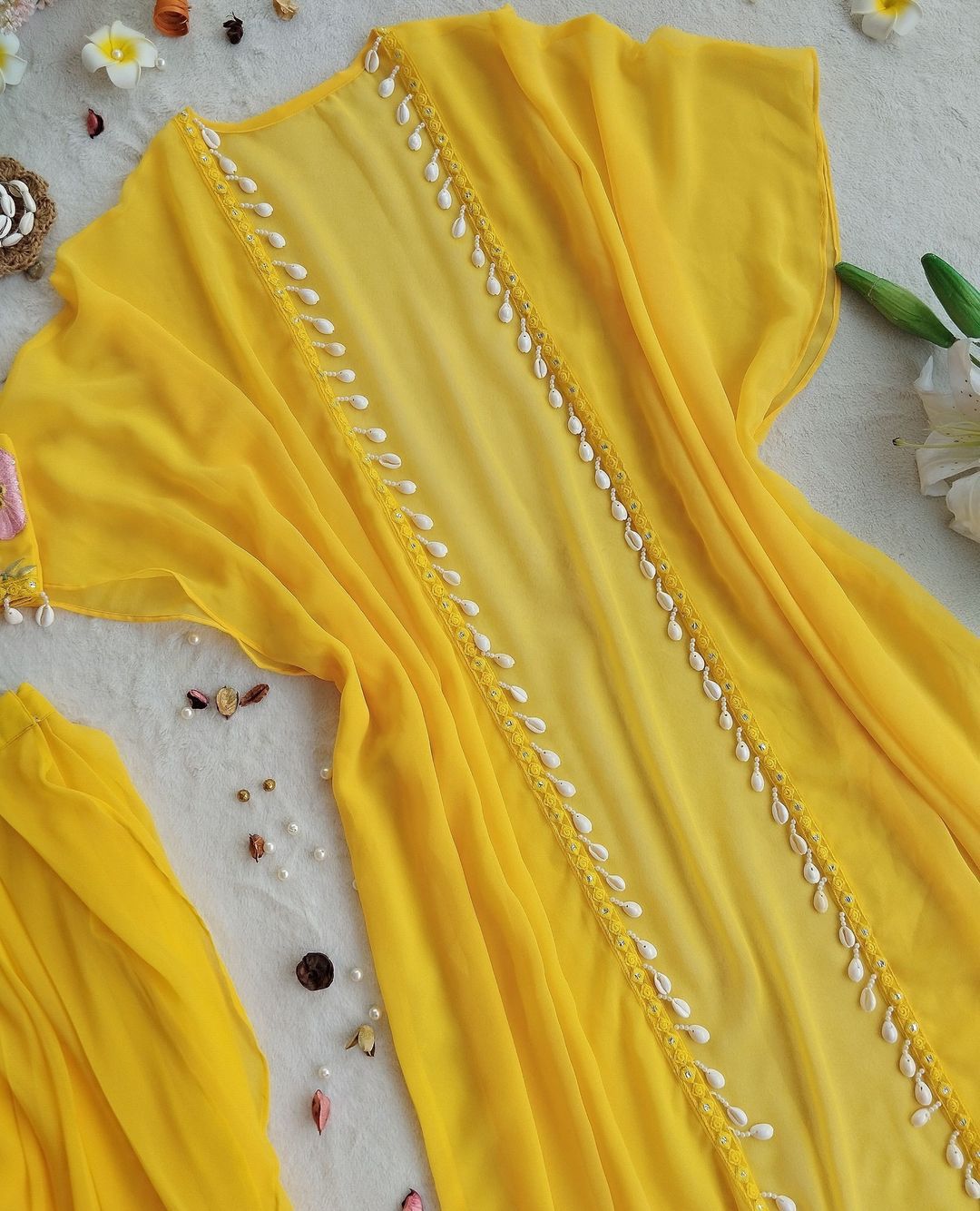 Indo-western Haldi Special Dress