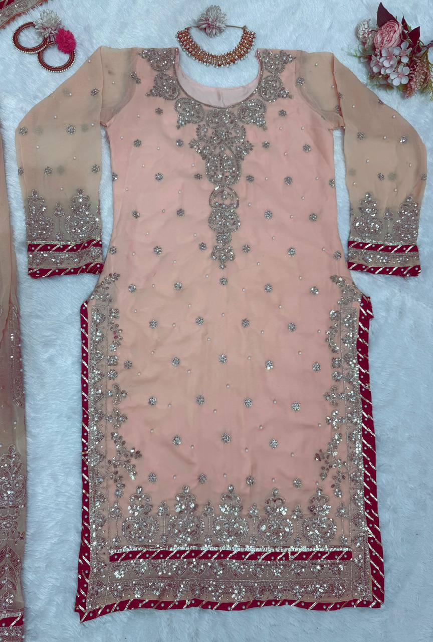 Fancy Heavy Sharara Suit