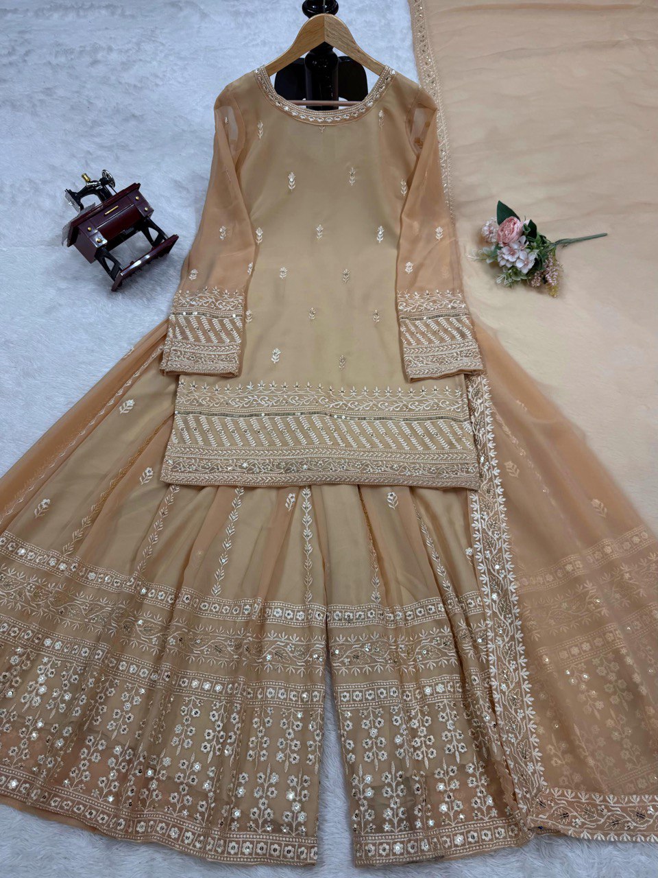 Wedding  Special Sharara Suit  Set