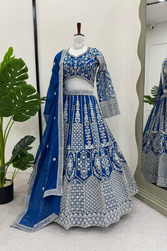 Wedding Special Coding Dori With Sequence Work Lehenga Choli
