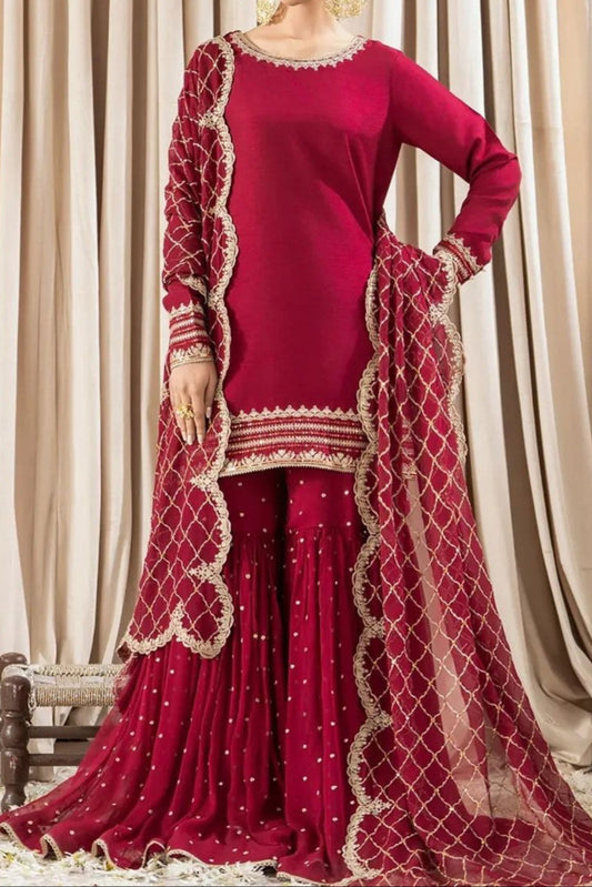 Eid Special Heavy Embroidery Work Suit Set