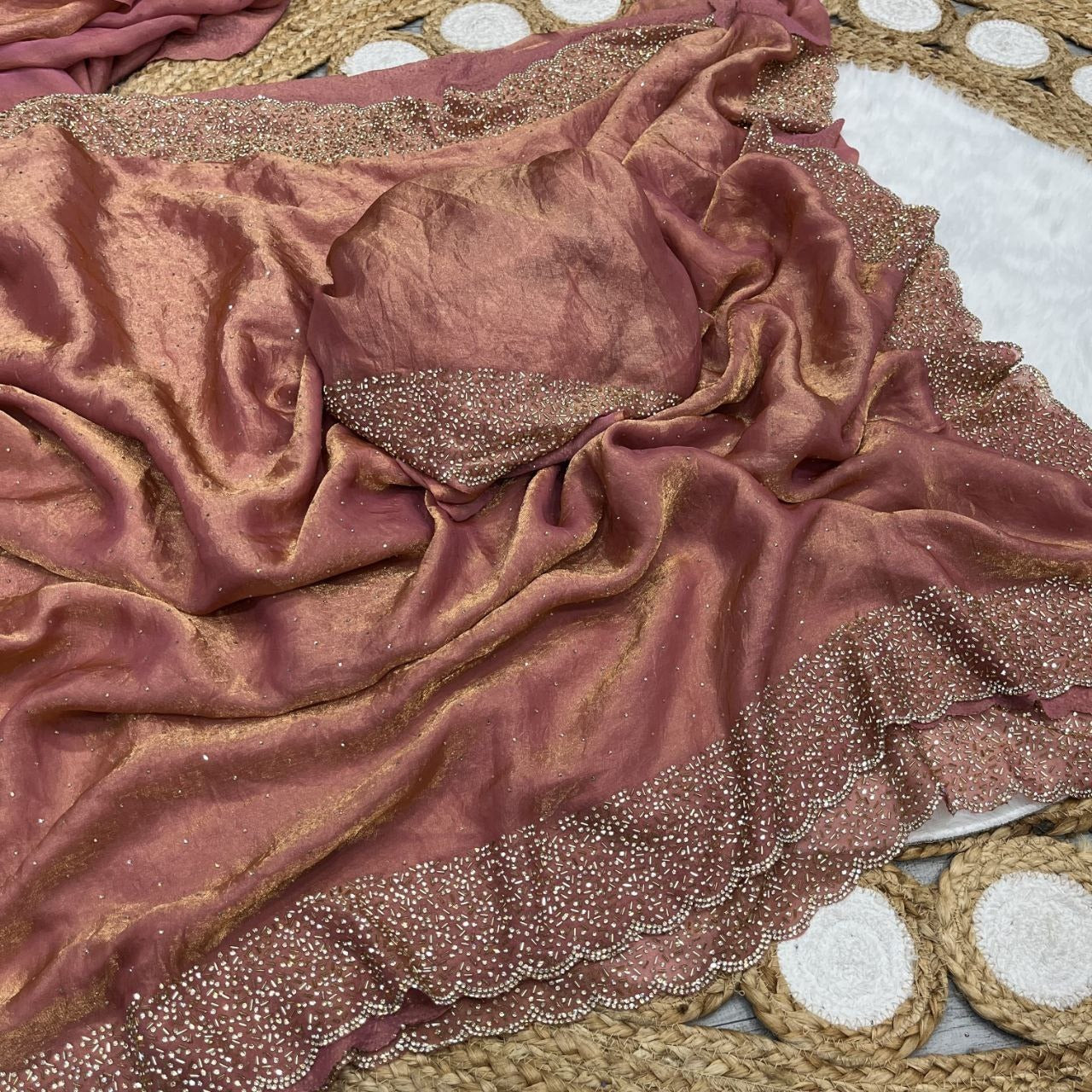 Wedding Special Jarkan Saree