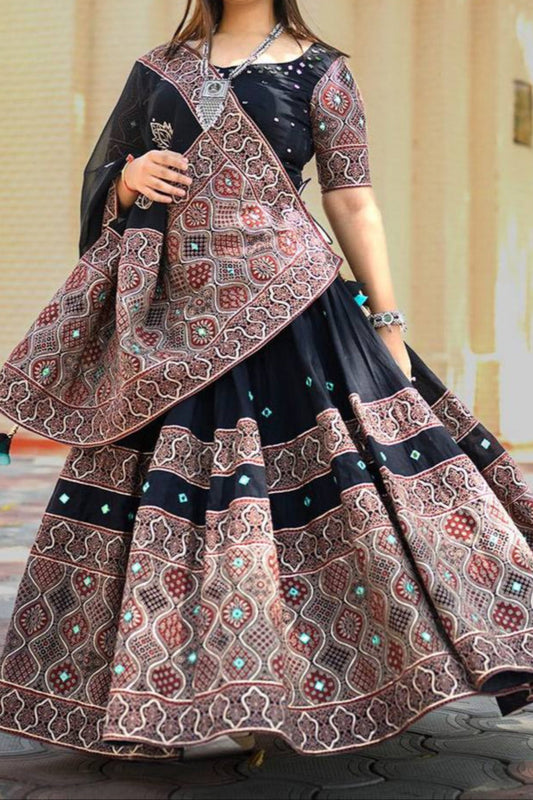 Navratri Season Exclusive Printed Full Stitched Lehenga Choli