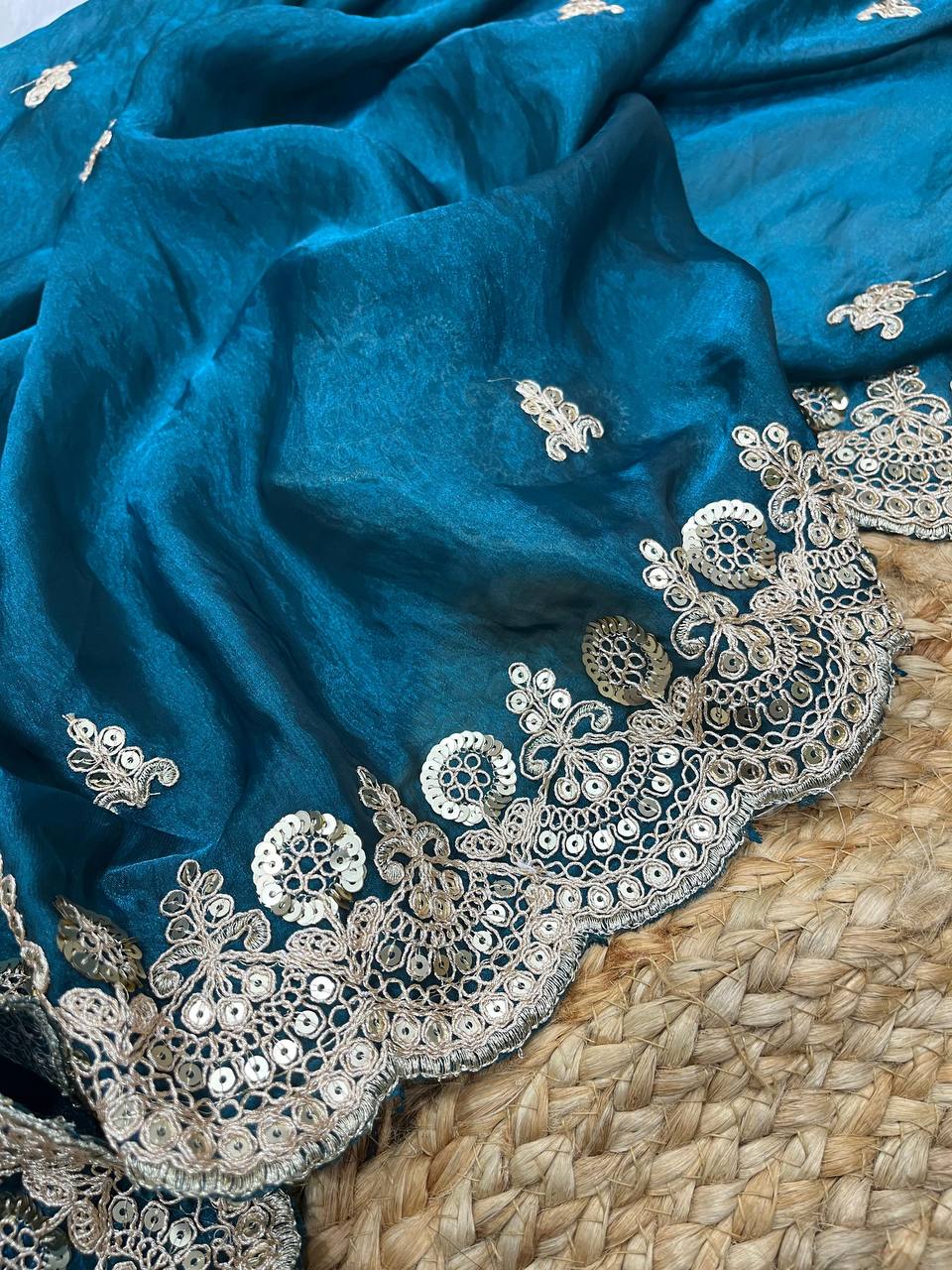 Best Ever Traditional Designer Saree With Blouse